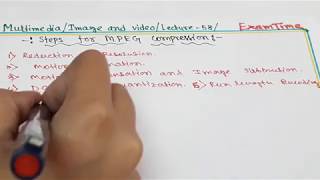 STEPS FOR MPEG COMPRESSION MPEG ALGORITHM WITH BLOCK DIAGRAM [upl. by Sherlocke]