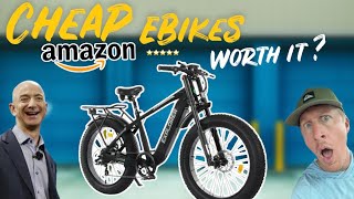 CHEAP eBikes  Are AMAZON Ebikes from Ecotric WORTH IT [upl. by Albina893]