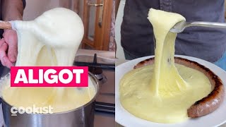 Aligot extra cheesy mashed potatoes you have to try [upl. by Gregoire710]