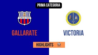 HIGHLIGHTS Prima Categoria 14 Giornata 20222023  Gallarate  Victoria SF [upl. by Liddie525]