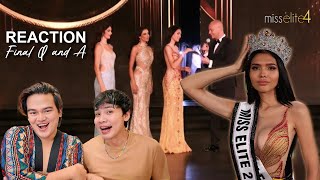 FINAL Q and A of Miss ELITE 2024 REACTION [upl. by Amrak]