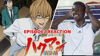 BAKUMAN EPISODE 1 REACTION [upl. by Fielding185]