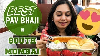 BEST PAV BHAJI IN MUMBAI  South Mumbai  Indian Street Food  Mumbai Food [upl. by Fanchette968]