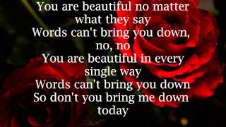 Christina Aguilera Beautiful Lyrics [upl. by Willumsen]