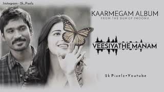 Veesiyathe Manam song status💝Kaarmegam album song😍From The Bgm Of 3♥️ 2kpixelz [upl. by Mcnamara]