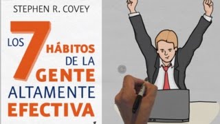 Los 7 Habitos de la Gente Altamente Efectiva por Stephen Covey  Resumen Animado [upl. by Alleb537]