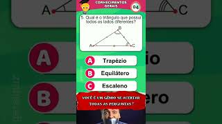 Teste os seus conhecimentos  quiz conhecimentosgerais perguntas estudar conhecimento [upl. by Rehctaht113]