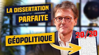 La dissertation PARFAITE en géopo avec Frédéric Munier [upl. by Abra]