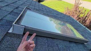 Leaking Velux skylight [upl. by Kciredor313]