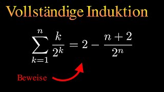Beweise mit vollständiger Induktion Summe mit Brüchen [upl. by Xena]