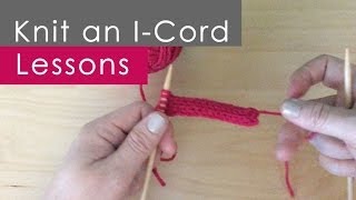 How to Knit an ICORD Knitting Lessons for Beginners [upl. by Stephannie]