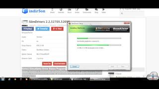 SlimDrivers driver bulma programı kurulum inceleme [upl. by Ayit253]