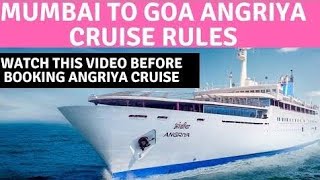 Mumbai to Goa Cruise  Cruise journey with Maryam  Teaser  Angriya Cruise  Maryam Rana [upl. by Catrina866]