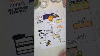 Halloween Week Plan With Me  Happy Planner planner planwithme [upl. by Rundgren]