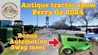 Georgia National Antique Agriculture show 2024  Automotive Swap meet [upl. by Aihsiek]