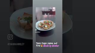 Tahirah’s Taco Tuesday Taco Cups [upl. by Orvil]