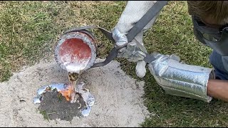 Massive Aluminum Anthill Casting 15 [upl. by Averyl]