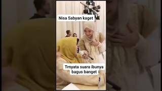 Suaranya bikin Nissa sabyan terkejut pengajian [upl. by Nadya]