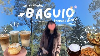 baguio travel diary 2023 🍓3days 2nights • DIY travel guide all expenses hotel food taxi fare🎀 [upl. by Bouchier]