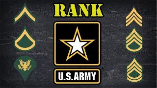 Explaining US Army enlisted rank [upl. by Ayot]