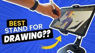 Best Tablet Stand For Drawing  AboveTek Tablet Stand Artist Review [upl. by Sokil382]