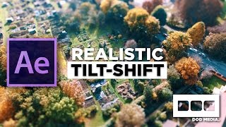 Realistic Tilt Shift in After Effects [upl. by Higgins]