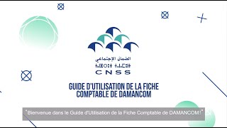 Nouveau DAMANCOM  Guide d’Utilisation de la Fiche Comptable [upl. by Sharity]