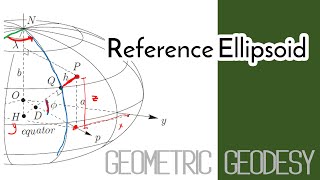 Geometric Geodesy  Reference Ellipsoid Ellipsoid of revolution [upl. by Afihtan]