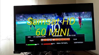 🔴تحويل samsat hd mini 60 إلى samsat hd 60 mini plus وتفعيل السيرفر مجانا [upl. by Airdna540]