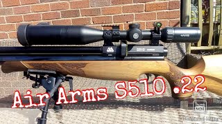 Air Arms S510 Walnut 22 [upl. by Adlare]