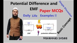 Potential Difference and EMF Lec02 Class1012 Current Electricity [upl. by Chuck]