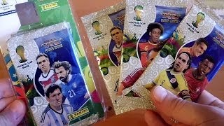 World Cup Brazil 2014  Limited Edition Football Card Game Collection Unboxing [upl. by Bonucci814]