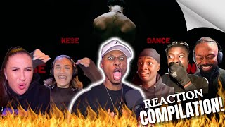 WIZKID  KESE  Reaction Compilation‼️ Staryboy been Cooking [upl. by Inafit]