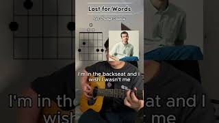 Rex Orange Countys Lost for Words Guitar Tutorial for Beginners [upl. by Mikes]