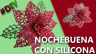 DECORACIONES NAVIDEÑAS 2022  Como hacer una FLOR NOCHEBUENA [upl. by Hardin691]