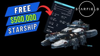 FREE 500k LEGENDARY SHIP – Class C Keplar R – Starfield Ship Guide  Starship Overdesigned [upl. by Stephi]