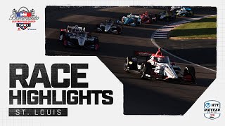 Race Highlights  2024 Bommarito Automotive Group 500 from St Louis  INDYCAR SERIES [upl. by Garate704]