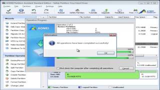 Windows 7 Disk Manager—AOMEI Partition Assistant [upl. by Miquela250]