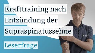 Krafttraining nach Entzündung der Supraspinatussehne  Geht das [upl. by Atnom26]