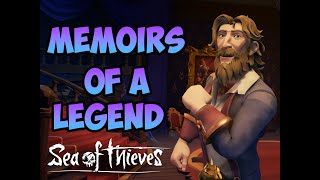 How To Get All 10 Memoirs Of A Legend In The Journey To Melee Island Tall Tale In Sea Of Thieves [upl. by Meehyr]