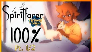 Spiritfarer Farewell Edition  Full Game Walkthrough No Commentary  100 Achievements Part 12 [upl. by Agustin678]