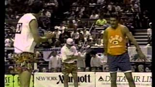 AVP Volleyball 1994 Evian Indoor SemiFinals [upl. by Kumagai986]