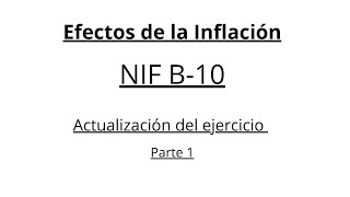 3 NIF B10 Actualizacion del ejercicio parte 1 [upl. by Ttehr]