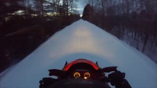 Polaris XC SP 600 Quick Trail Ride [upl. by Shanan]