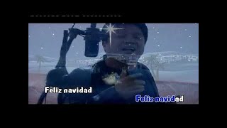 Francis Landong Feliz Navidad Christmas Karaoke [upl. by Arikehs678]