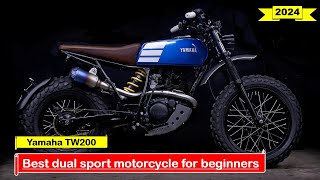 2024 Best dual sport motorcycle for beginners Yamaha TW200 [upl. by Willin]