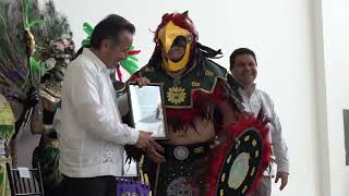 Gobernador premia las mejores caracterizaciones y ofrendas del Día de Muertos [upl. by Ayerf493]