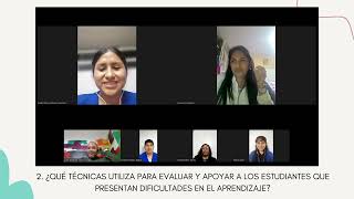 Johana Pomajambo Perez Entrevista Psicológica Educativa [upl. by Sherline]