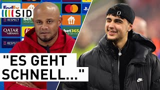 Vor CLTopspiel gegen PSG Kompany gibt PavlovicUpdate  SID [upl. by Ivon186]