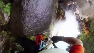 Canyoning in Lombadas  Ribeira Grande  São Miguel Azores [upl. by Carew]